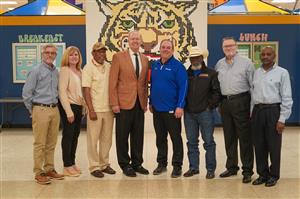  Class of ‘73 unveils mosaic at CHS 